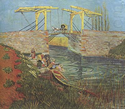 Vincent Van Gogh The Langlois Bridge at Arles (nn04 china oil painting image